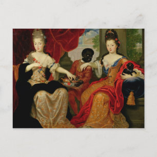 Portrait of Francoise-Marie de Bourbon Postcard