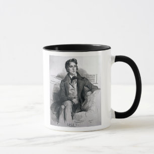Portrait of Franz Liszt August 1832 Mug