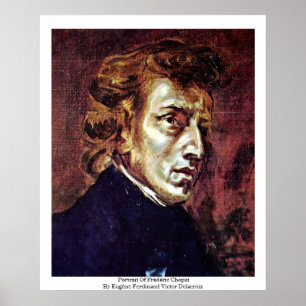 Portrait Of Frédéric Chopin Poster