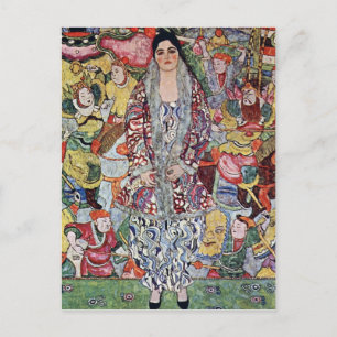 Portrait of Frederika Maria Beer by Gustav Klimt Postcard