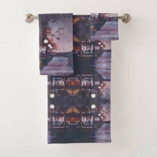 Portrait of Freedom, Ellis island Bath Towel Set