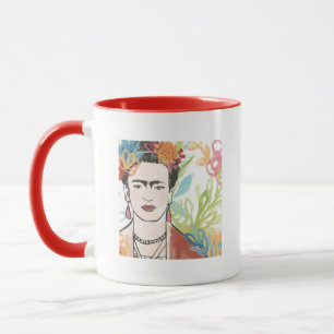 Portrait of Frida Kahlo Mug