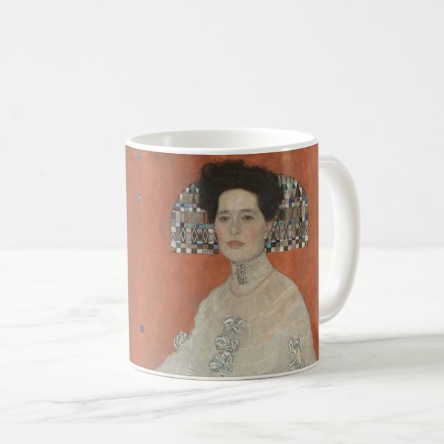 Portrait of Fritza Riedler by Gustav Klimt Coffee Mug (Front Right)