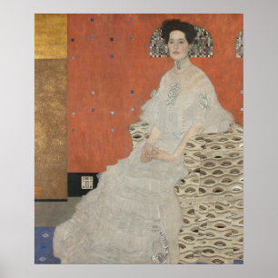 Portrait of Fritza Riedler — Gustav Klimt (1906) Poster