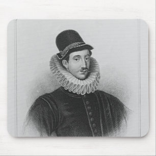 Portrait of Fulke Greville  1st Baron Brooke Mouse Mat