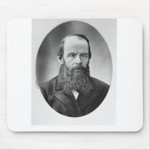 Portrait of Fyodor Mikhailovich Dostoyevsky Mouse Mat