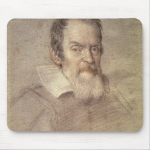Portrait of Galileo Galilei Astronomer Mouse Mat
