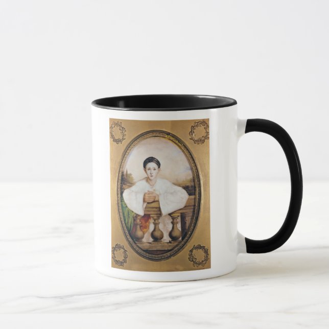 Portrait of Gaspard Deburau  as Pierrot, c.1815 Mug (Right)