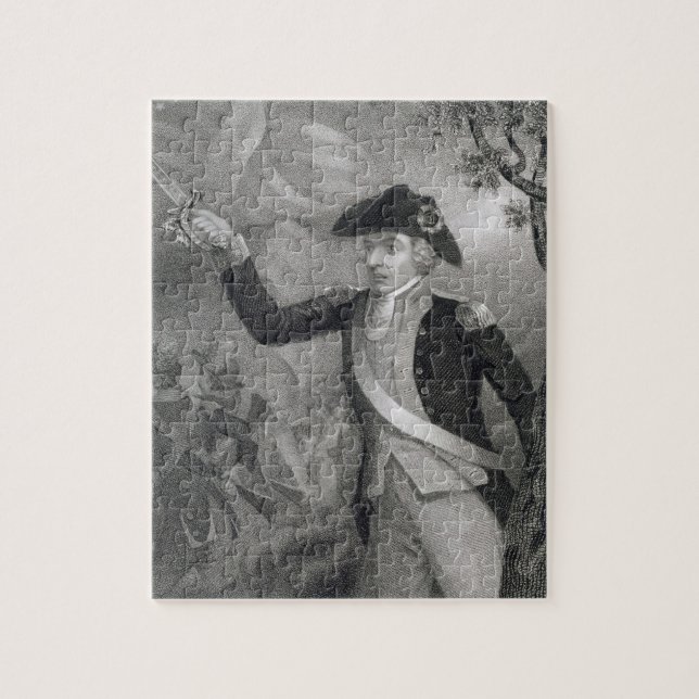 Portrait of General Francis Marion at the Battle o Jigsaw Puzzle (Vertical)