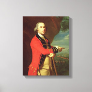 Portrait of General Thomas Gauge, c.1768 (oil on Canvas Print