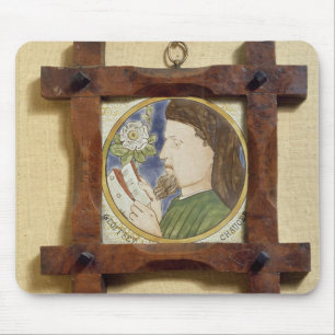 Portrait of Geoffrey Chaucer (c.1340-1400) (cerami Mouse Mat