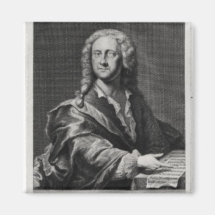 Portrait of Georg Philipp Telemann Magnet
