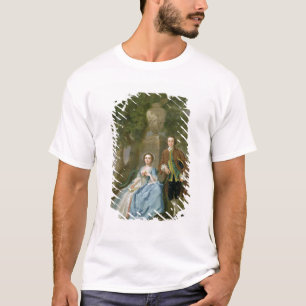 Portrait of George and Margaret Rogers, c.1748-50 T-Shirt
