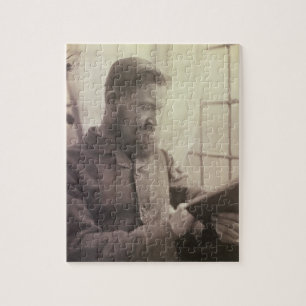 Portrait of George Bernard Shaw (1856-1950) as a Y Jigsaw Puzzle