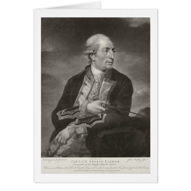 Portrait of George Farmer (1732-79) Captain of HMS (Front)