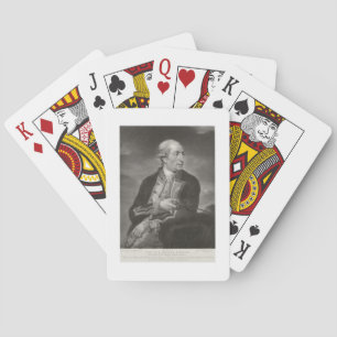 Portrait of George Farmer (1732-79) Captain of HMS Playing Cards