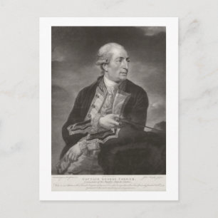 Portrait of George Farmer (1732-79) Captain of HMS Postcard