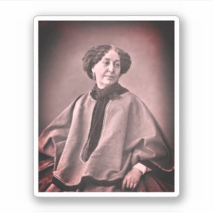 Portrait of George Sand by Nadar