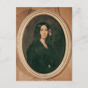 Portrait of George Sand Postcard