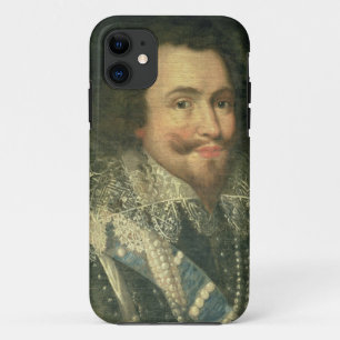 Portrait of George Villiers, 1st Duke of Buckingha iPhone 11 Case