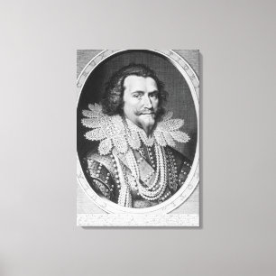 Portrait of George Villiers Canvas Print