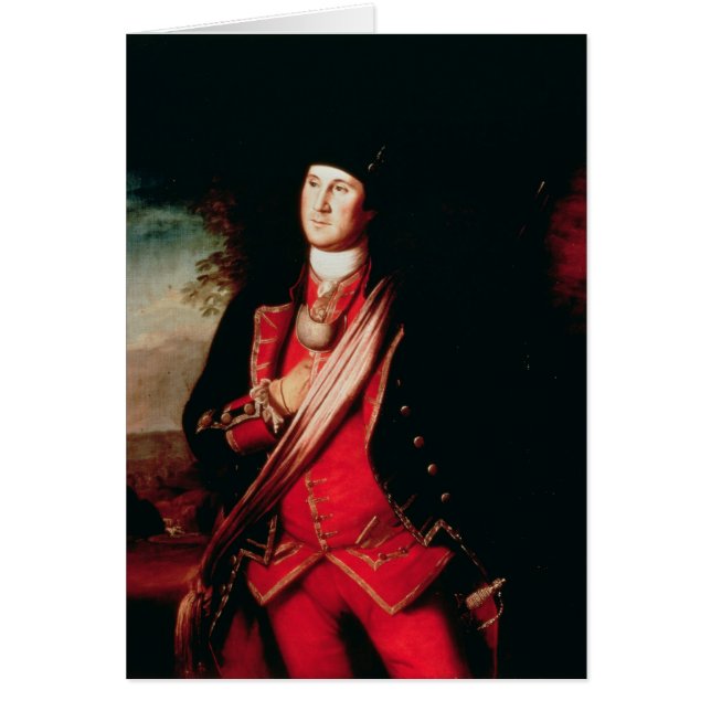 Portrait of George Washington  1772 (Front)