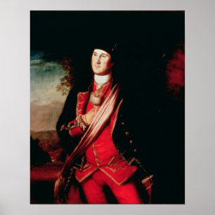 Portrait of George Washington  1772 Poster