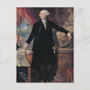 Portrait of George Washington, 1796 Postcard
