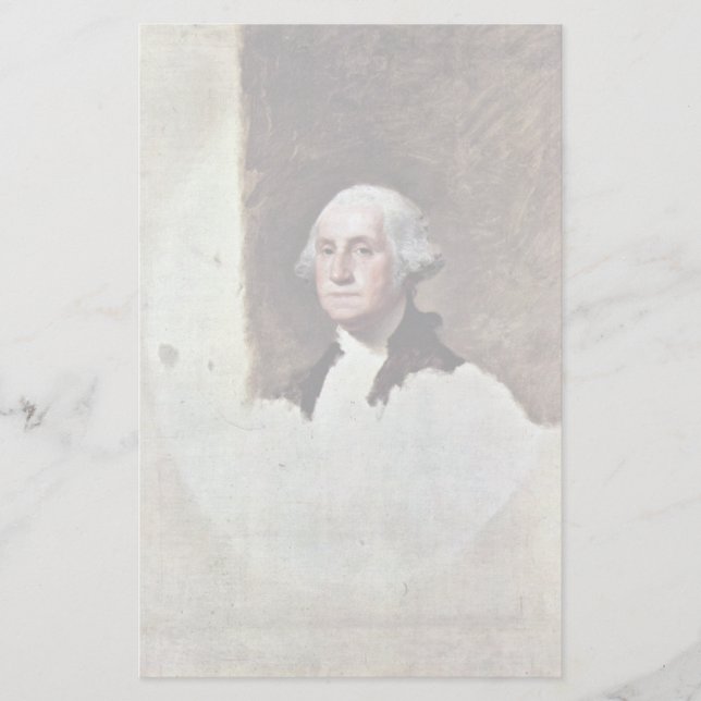 Portrait Of George Washington,  By Gilbert Stuart (Front)