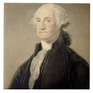 Portrait of George Washington, engraved by William Tile