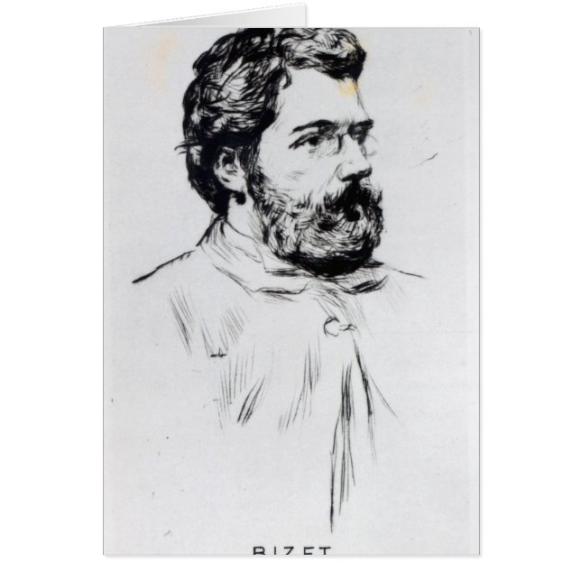 Portrait of Georges Bizet (Front)