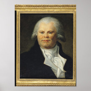 Portrait of Georges Danton Poster