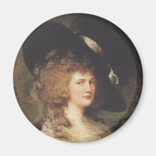 Portrait of Georgiana, Duchess of Devonshire Magnet