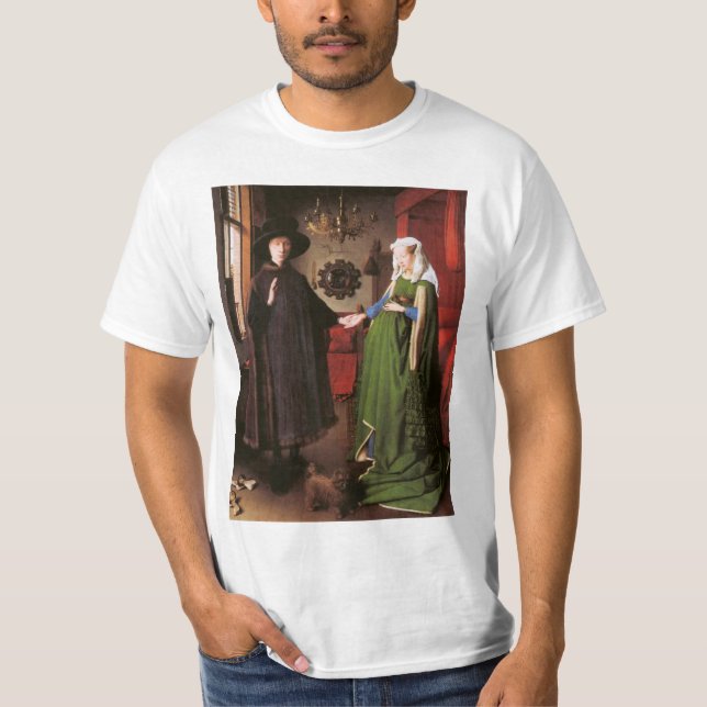 Portrait of Giovanni Arnolfini and his Wife T-Shirt (Front)