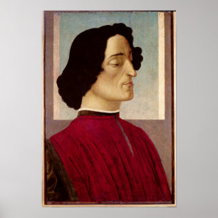 Portrait of Giuliano de' Medici c.1480 Poster