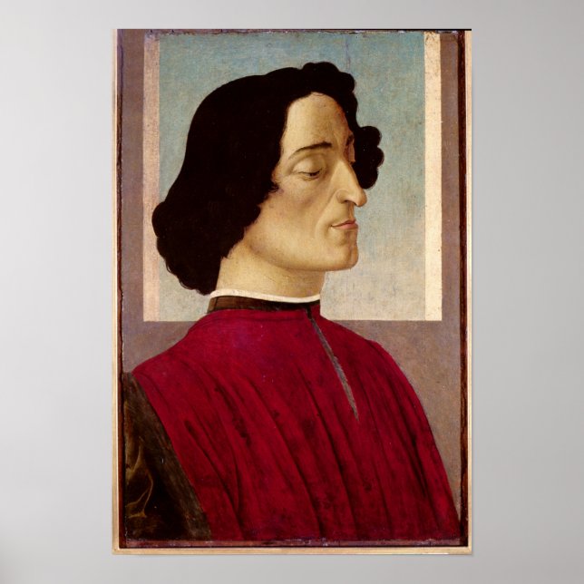 Portrait of Giuliano de' Medici c.1480 Poster (Front)