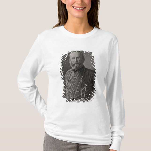 Portrait of Giuseppe Garibaldi T-Shirt (Front)