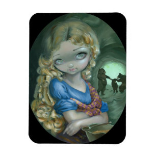 "Portrait of Goldilocks" Flex Magnet