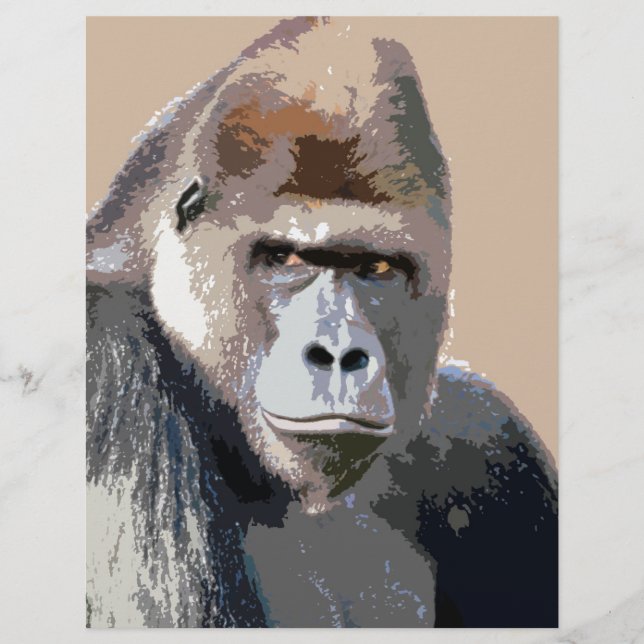 Portrait of Gorilla (Front)