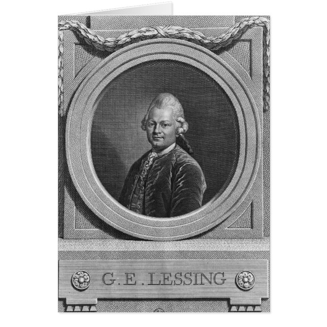Portrait of Gotthold Ephraim Lessing (Front)
