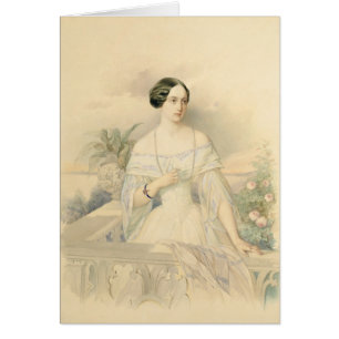 Portrait of Grand Duchess Olga Nikolaevna, 1846