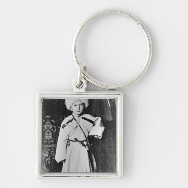 Portrait of Grand Duke Nicholas Mikhailovich Key Ring (Front)