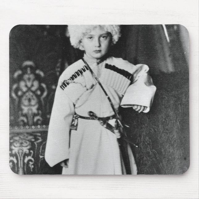 Portrait of Grand Duke Nicholas Mikhailovich Mouse Mat (Front)