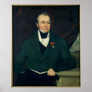 Portrait of Guillaume Dupuytren Poster