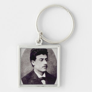 Portrait of Gustav Mahler, 1878 Key Ring