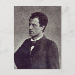 Portrait of Gustav Mahler, 1897 Postcard
