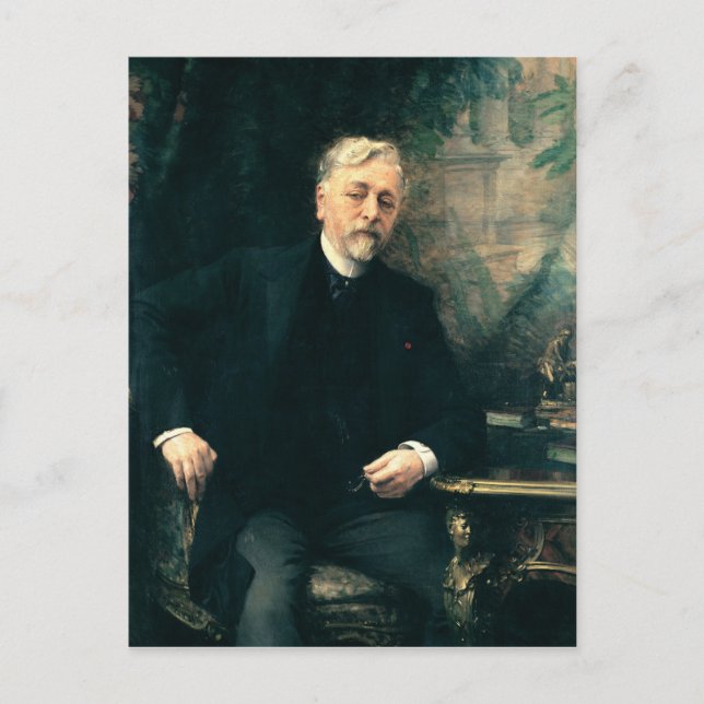 Portrait of Gustave Eiffel  1905 Postcard (Front)