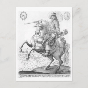 Portrait of Gustavus Adolphus II Postcard