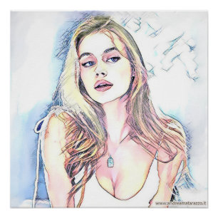 Portrait of Hailey  Poster