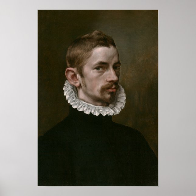 Portrait of handsome young male poster (Front)